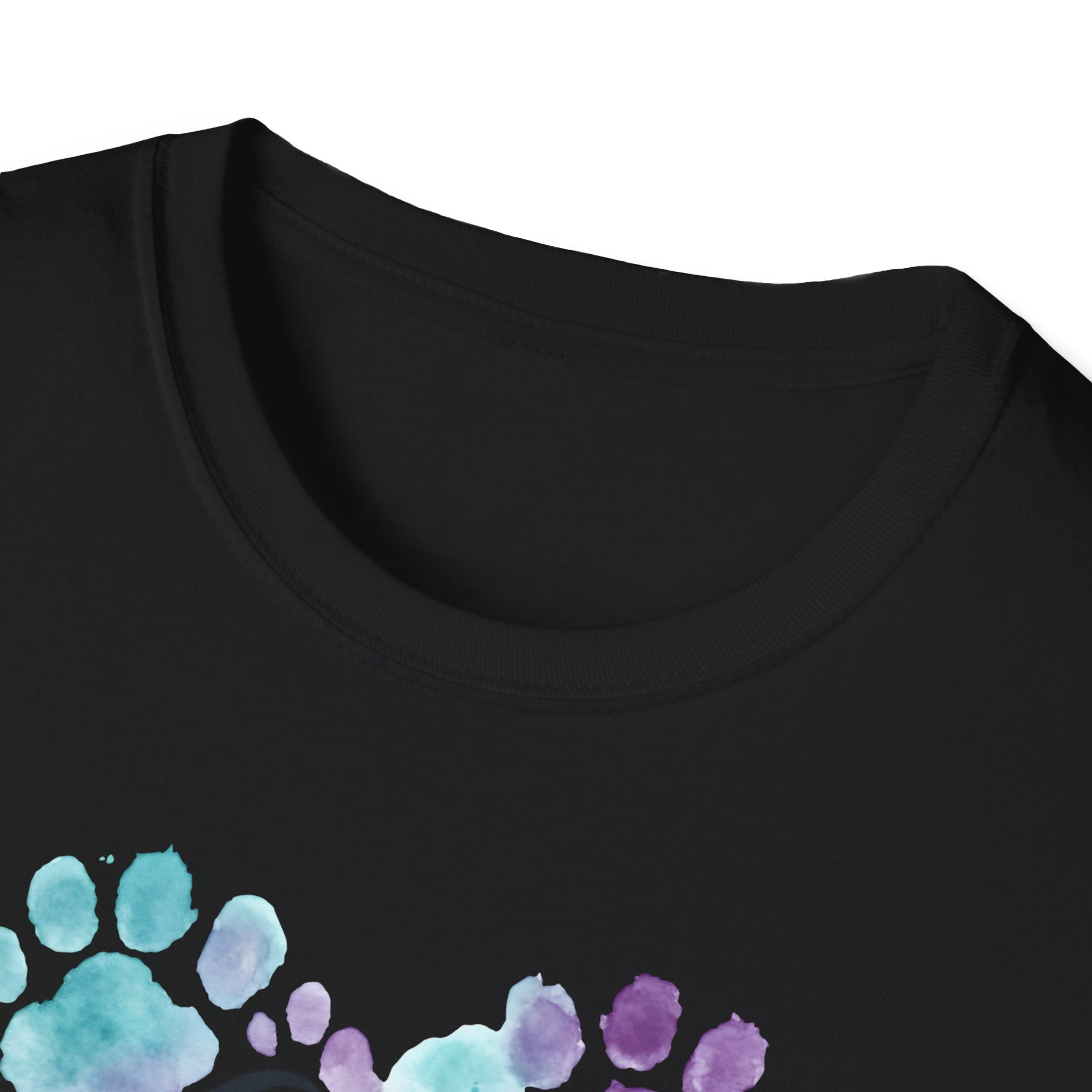 Watercolor Cat Mom Heart T-Shirt