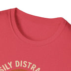 Easily Distracted by Cats T-Shirt