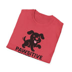 Pink curved shape T-Shirt